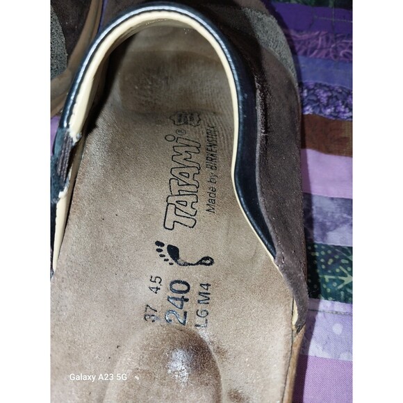 Birkenstock Tatami Slip On Patchwork Clogs Size 6 Women's - Picture 6 of 6